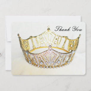 Crown Thank You Card