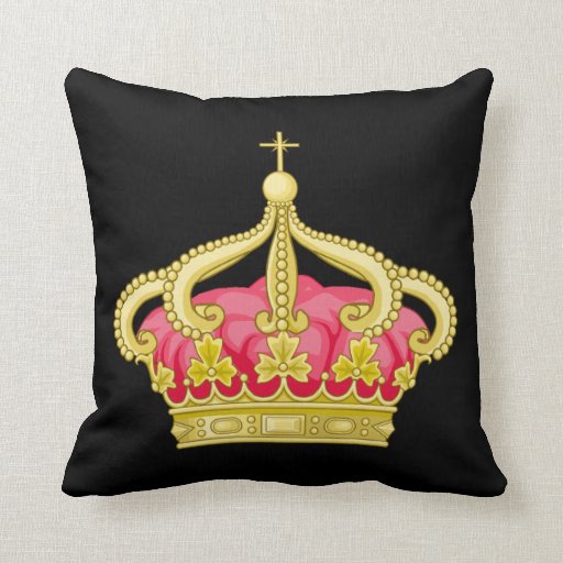 Crown Throw Pillow | Zazzle