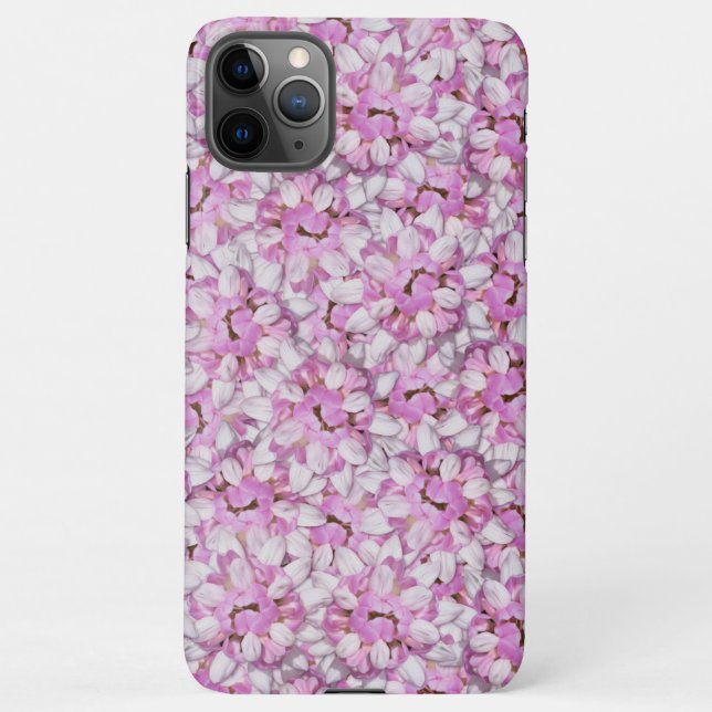 Crown Vetch Seamless Pattern iPhone Case (Back)