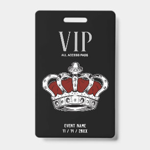 Crown VIP Badge