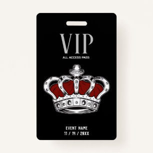 Crown VIP Badge