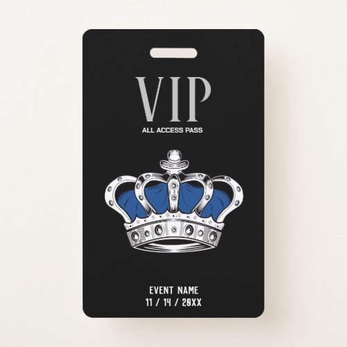 Crown VIP Badge