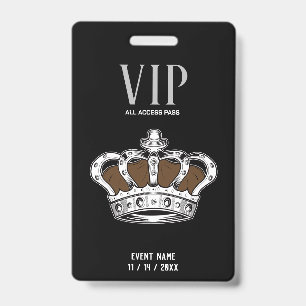 Crown VIP Badge