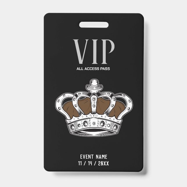 Crown VIP Badge (Front)