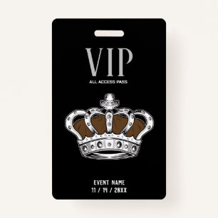 Crown VIP Badge