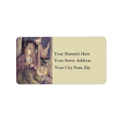 Crowned By Three Kings Christmas Address Label