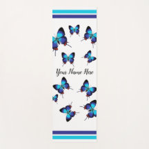 Crowned Hairstreak- blue butterfly personalized Yo