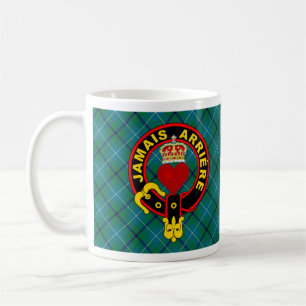 Crowned Heart Douglas Crest tartan mug