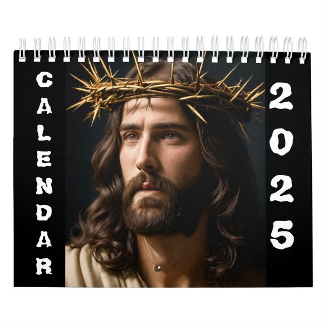 Crowned in Grace Jesus  table Calendar (Cover)