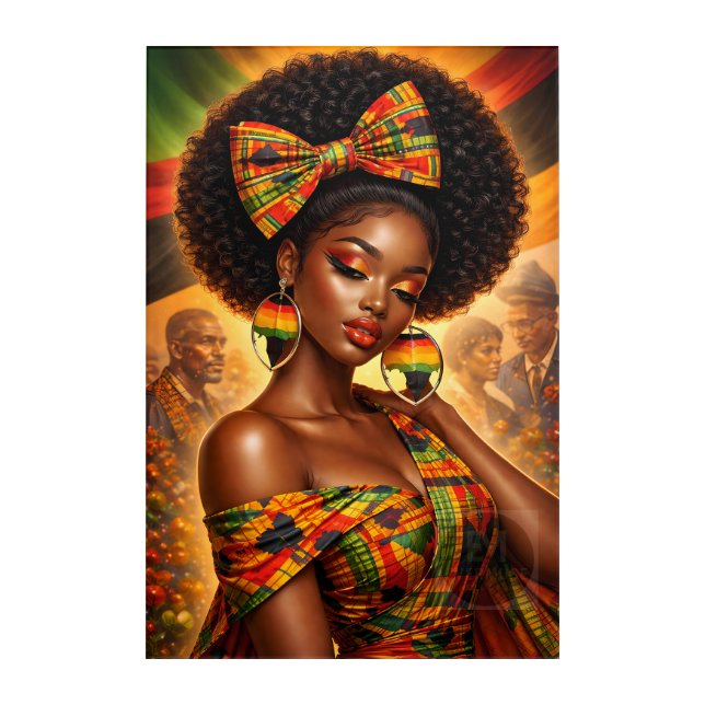 Crowned in Heritage Acrylic Print (Front)