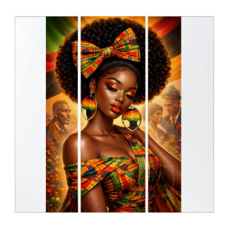 Crowned in Heritage Triptych