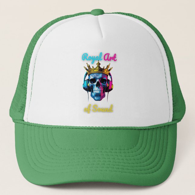 "Crowned in Sound" Trucker Hat (Front)