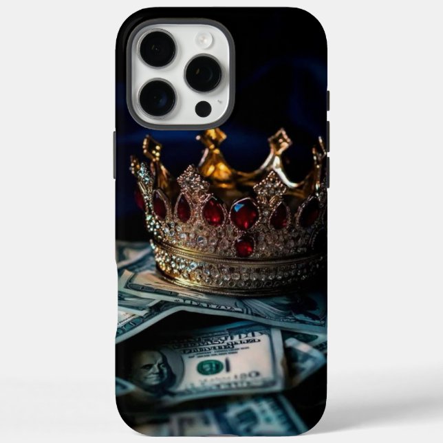 Crowned in Wealth Case-Mate iPhone Case (Back)