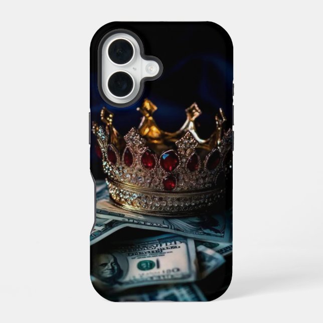 Crowned in Wealth Iphone Case (Back)