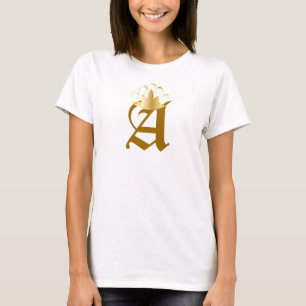 Crowned Monogram S-16 Princess-Customize T-Shirt