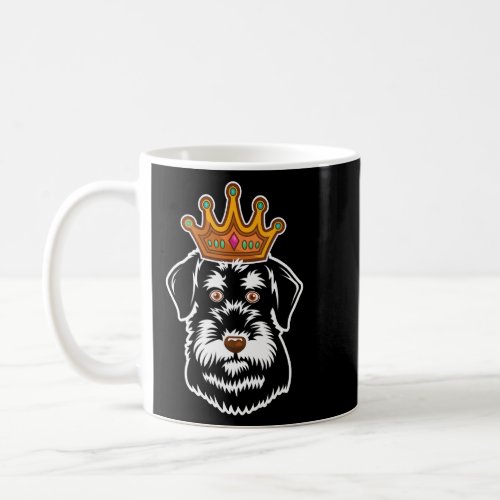 Crowned Schnauzer Mini Giant Schnauzer Owners Dog  Coffee Mug