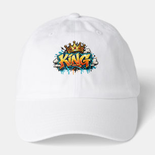 Crowned Street King Graffiti Hat