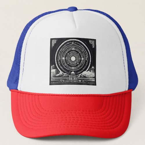 Crowning Glory Pyramid Above Trucker Hat