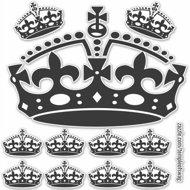 Crowns Sticker (Front)
