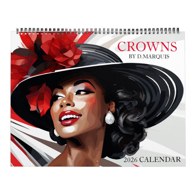 CROWNS VOLUME 1 2026 CALENDAR (Cover)