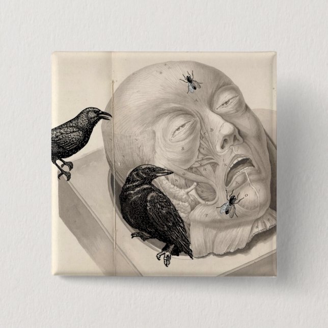 Crows and corpse button (Front)