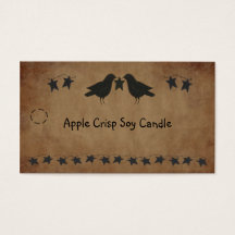 Crows and Stars Hang Tag