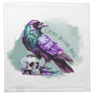 Crows Before Bros Cloth Napkin