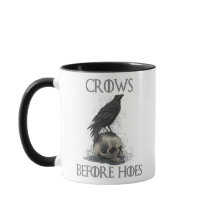 Crows Before Hoes Skull
