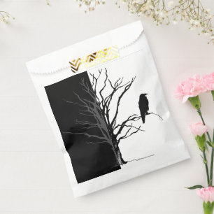 Crows Blackbird Raven Halloween Favor Bag