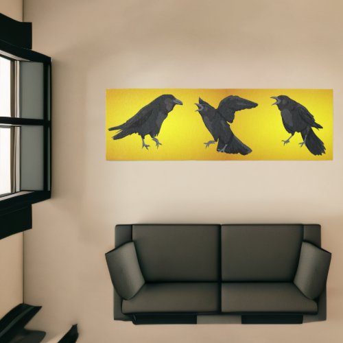 Crows BlackBirds Ravens Runner