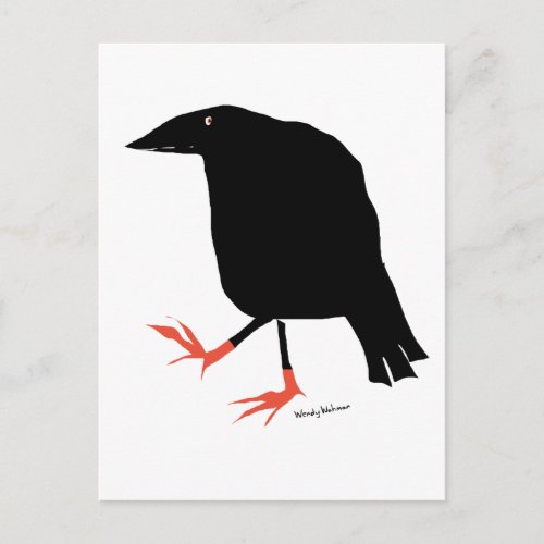 Crows Feet Postcard