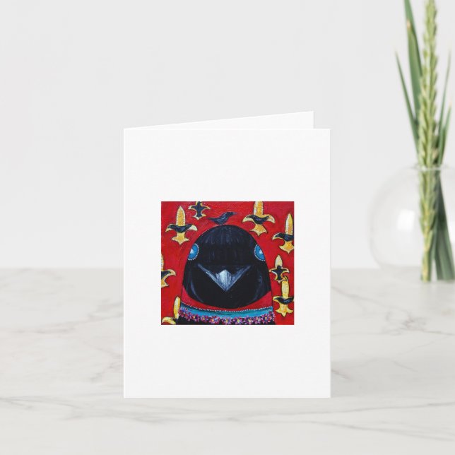 crows fleur card (Front)