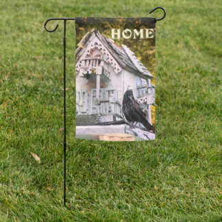 Crow's House Garden Flag