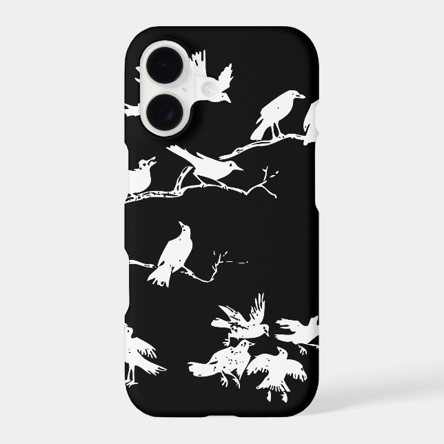 Crows Iphone Case (Back)