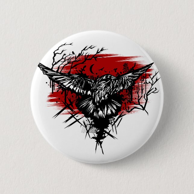Crows Night Button (Front)