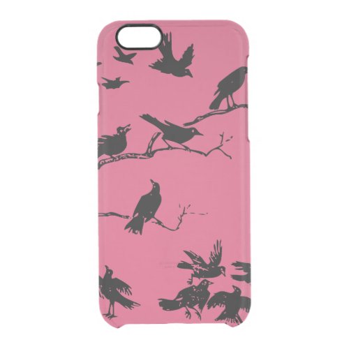 Crows Clear iPhone 66S Case