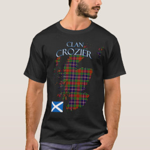 Crozier Scottish Clan Tartan Scotland T-Shirt