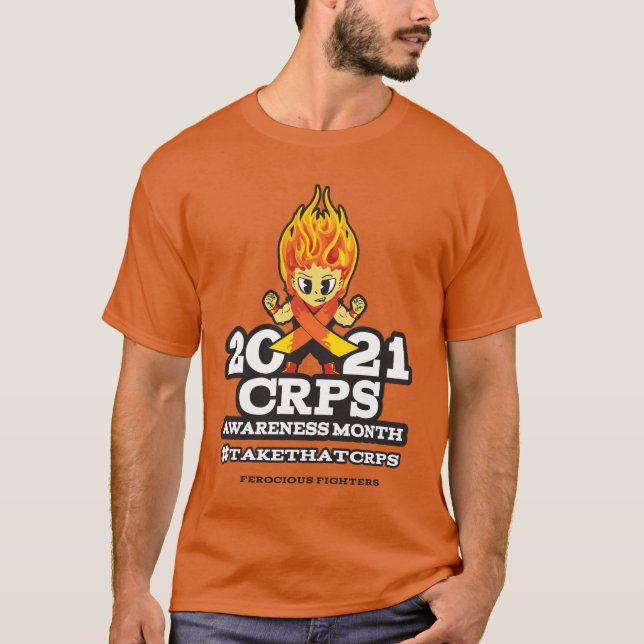 CRPS Awareness 2021 T-Shirt (Front)