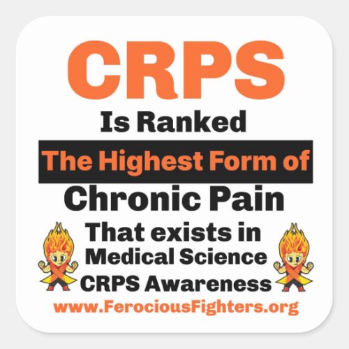 CRPS Awareness Sticker