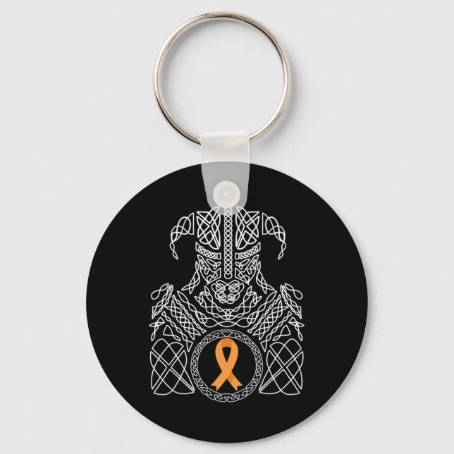 Crps Awareness Warrior - Ms Awareness Warrior  Keychain (Front)