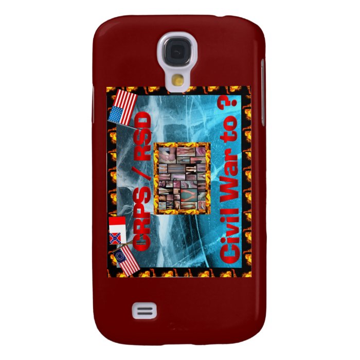 CRPS Civil War to ? Blazing Figures Samsung Galaxy S4 Case