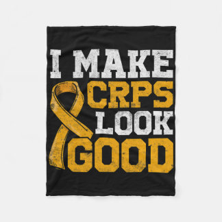 Crps Complex Regional Pain Syndrome Awareness Nove Fleece Blanket