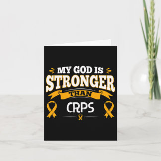 Crps Gift - Complex Regional Pain Syndrome Survivo Card