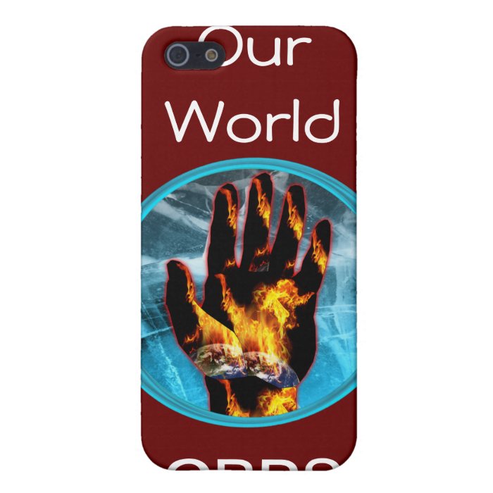 CRPS "Our World" Blazing Hand I phone Case iPhone 5 Covers