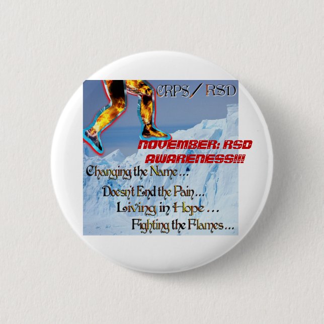 CRPS RSD Leg Button (Front)
