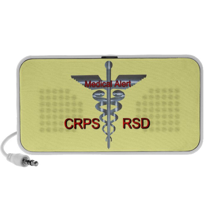 CRPS RSD Medical Alert Doodle iPhone Speaker