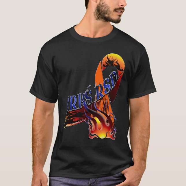 CRPS RSD Ribbon Flame Shirt (Front)