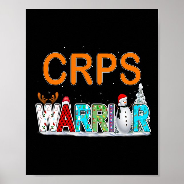 Crps Warrior Awareness  Poster (Front)