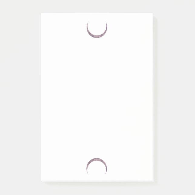 Crsecent Moon Notes (Front)