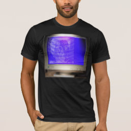 CRT-Screen-shirt ASCII ART Screen Shirt
